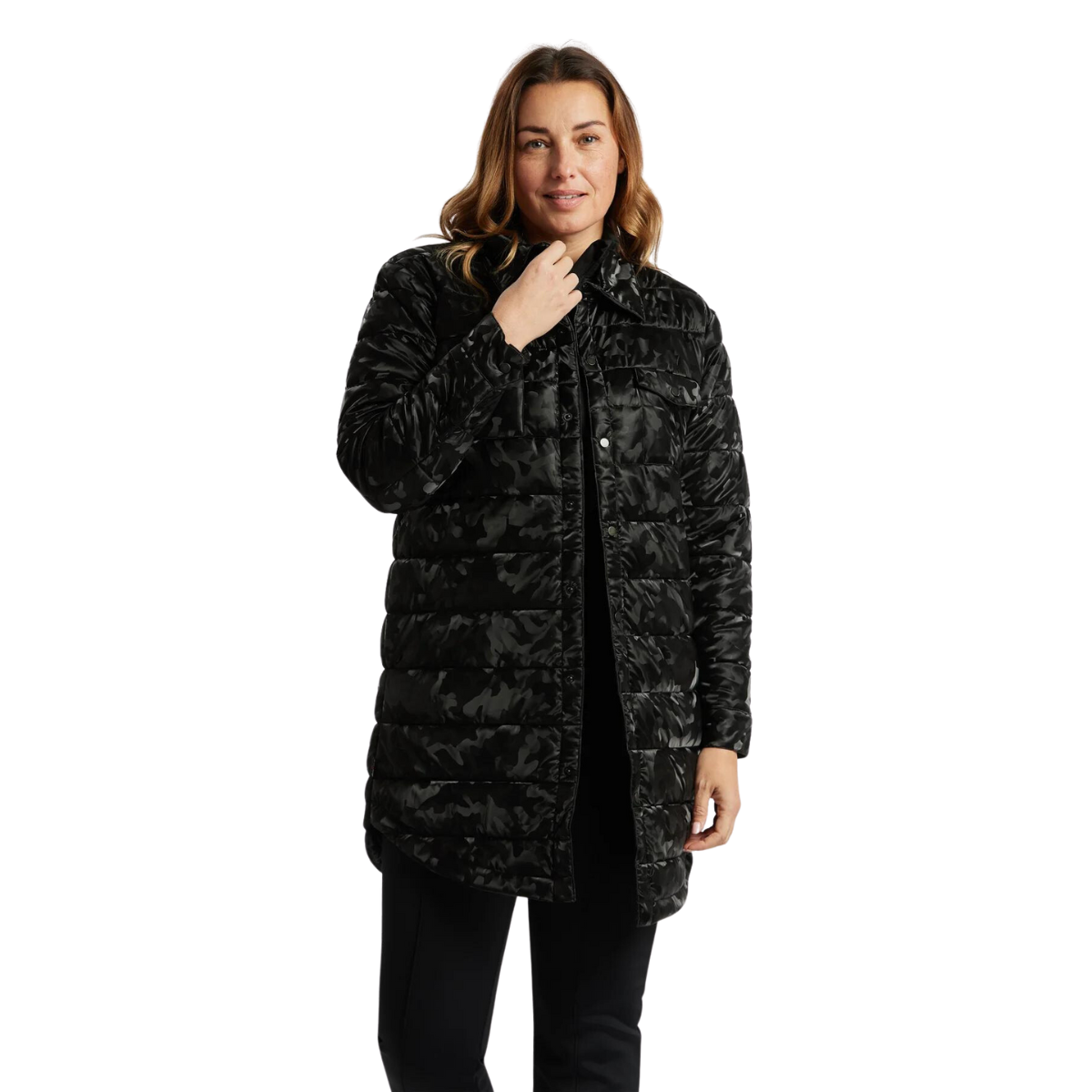 Ohsho Manteau Valentina Camo - Femme oh23311p black camo