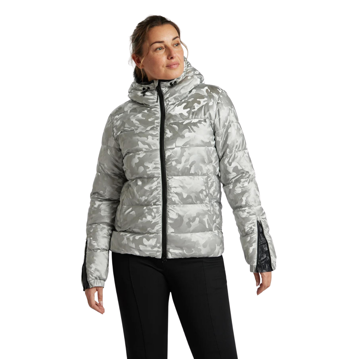 Ohsho Veste Carla Puffer Camo - Femme oh23106p SILVER CAMO