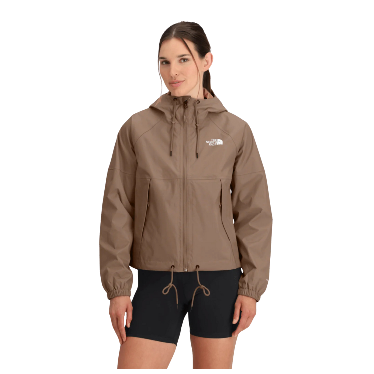 nf0a7qf1
The North Face Veste À Capuchon Antora Rain - Femme - LATTE