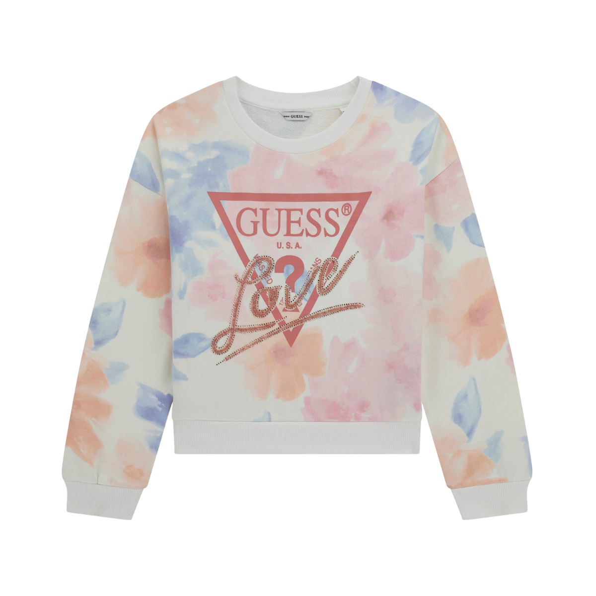 j5rq06ka6r4
Guess Chandail À Manches Longues Active - Enfant - AOP FLOWER WATERCOLOR