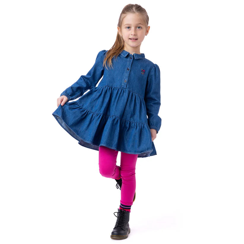 NANÖ TUNIQUE 4-6 ANS - ENFANT f2408-05-2 - DENIM