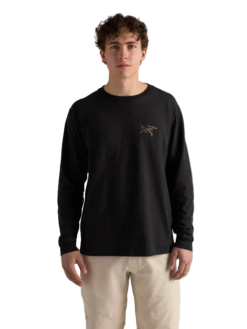 x000009714
ARC'TERYX CHANDAIL À MANCHES LONGUES KRAGG COTON - HOMME - 24K BLACK