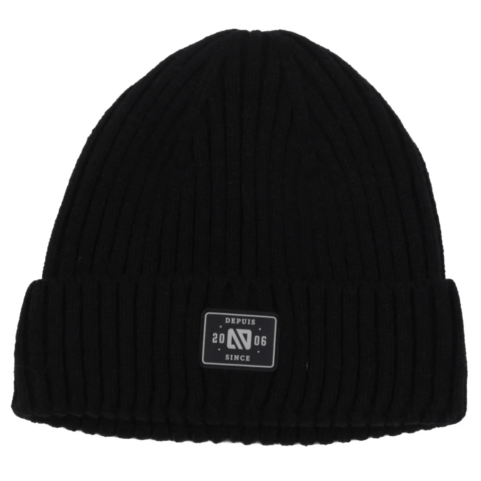 f26tu209-2
NANÖ TUQUE TRICOT SIMON 7-14 ANS - ENFANT - NOIR