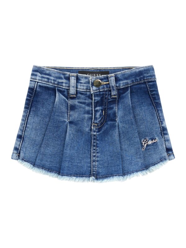 GUESS JUPE JR STRETCH DENIM SKORT k4rd04d4ca0 - CLEAR INDIGO LEAF