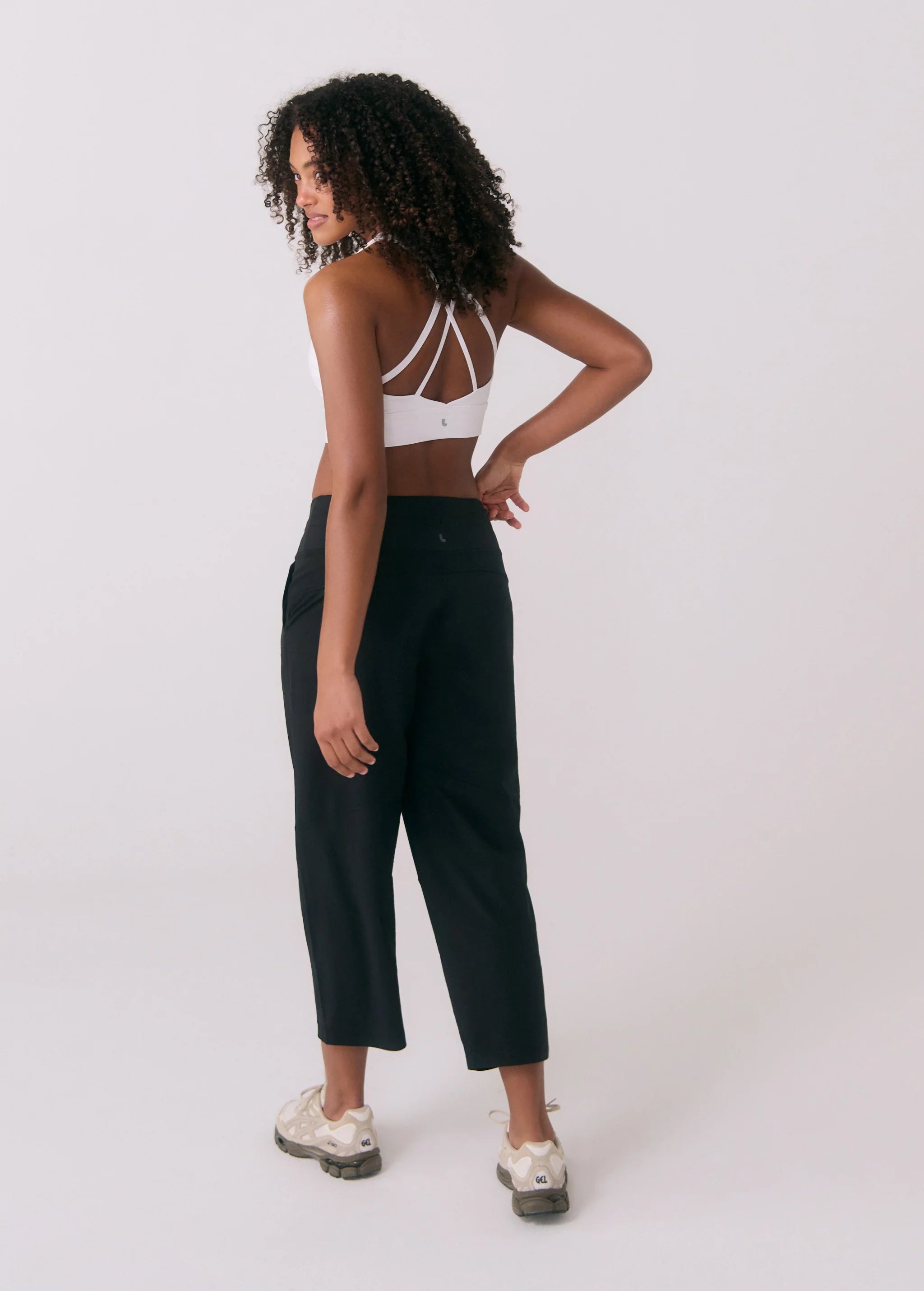 Lolë Pantalon Momentum Crop - Femme
