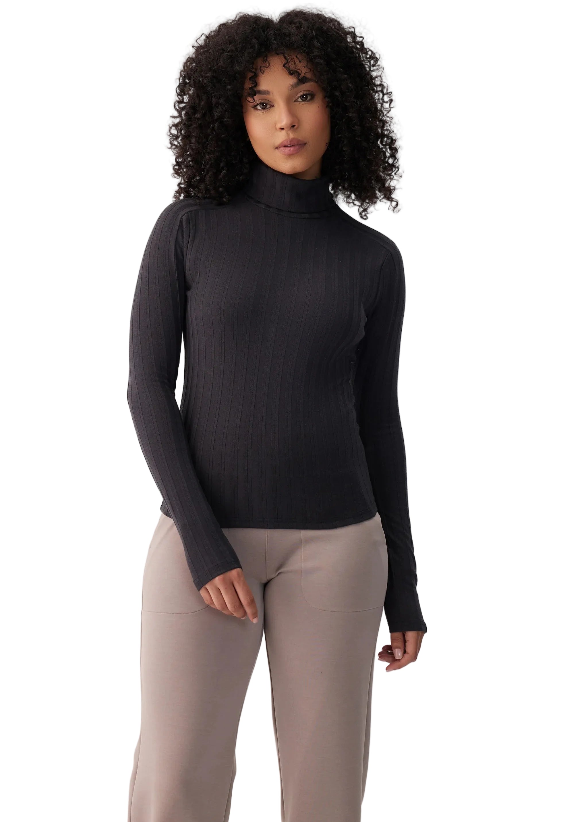 lsw4740
LOLË CHANDAIL À MANCHES LONGUES CELESTE TURTLENECK - FEMME - BLACK BEAUTY