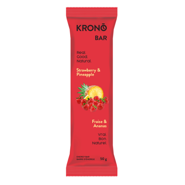 Krono Barres Énergétiques Fraise Et Ananas 847589043963 - FRAISE ET ANANAS