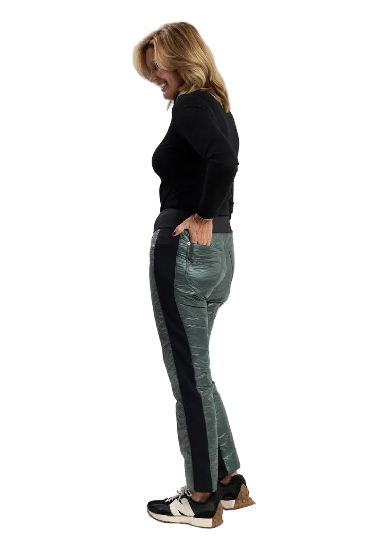 OHSHO PANTALON MATELASSÉ NOEMI JEAN - FEMME