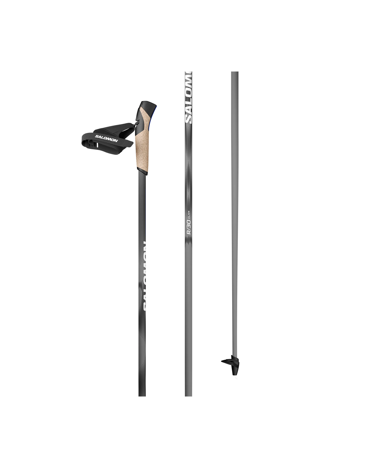 SALOMON BÂTONS SKI DE FOND R 30 CLICK - UNISEXE