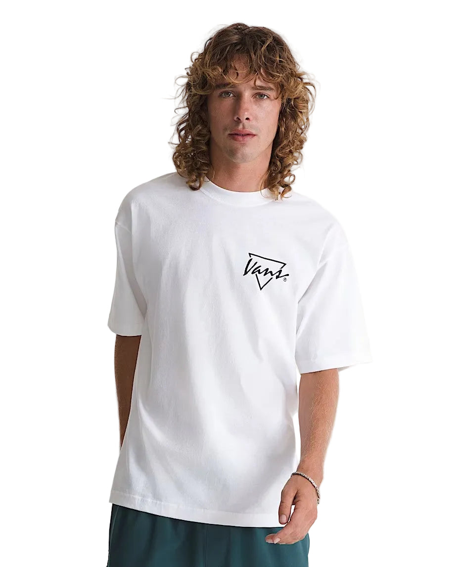 vn000sxe
VANS T-SHIRT PALM DRIVE - HOMME - BLANC
