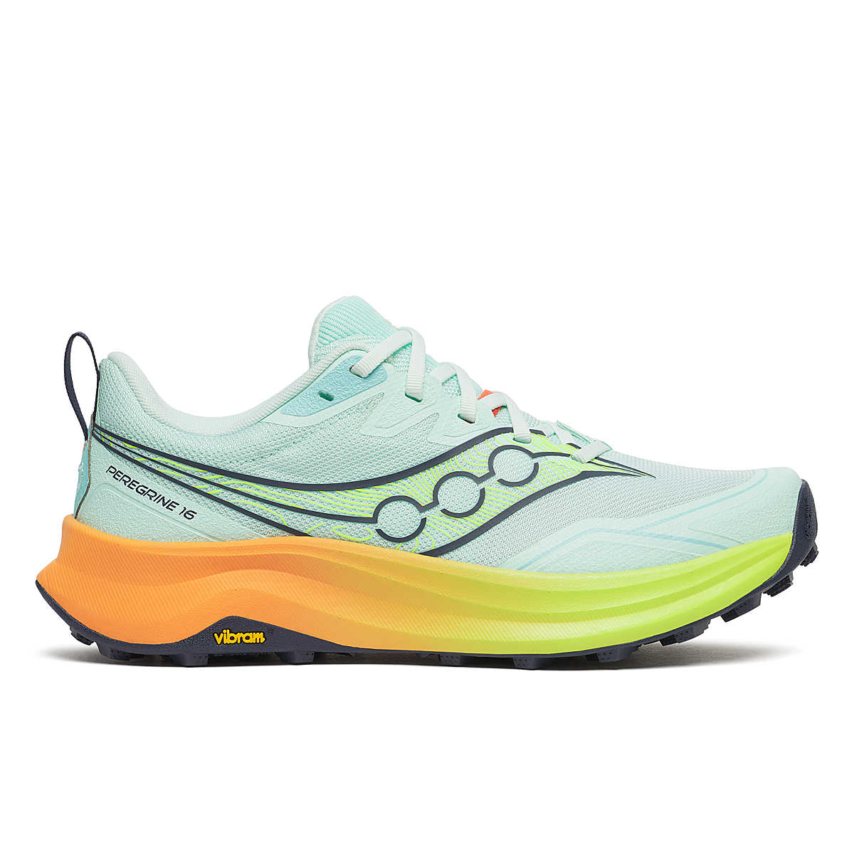 s11066-130
Saucony Chaussures De Course en Sentier Peregrine 16 - Femme - AQUA CITRON