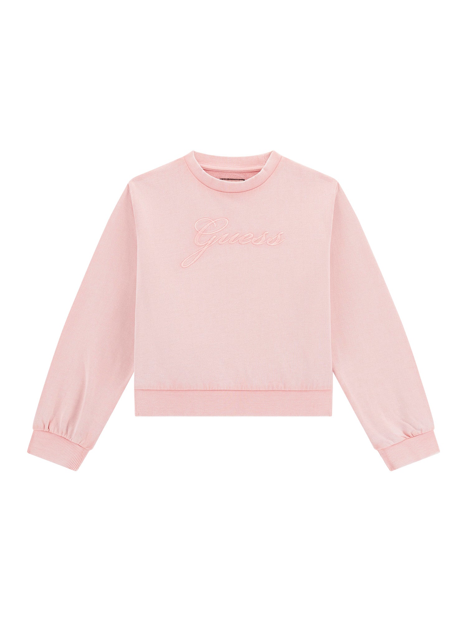 j6rq09kax74
Guess Chandail À Manches Longues Garment Dye - Enfant - ROSE