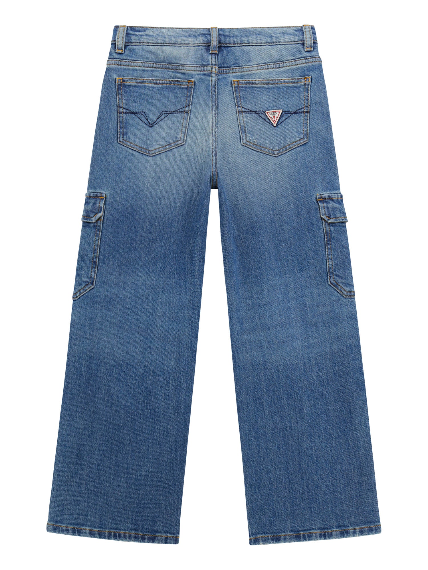 Guess Pantalon Comfort Denim Cargo 8-16 Ans - Enfant