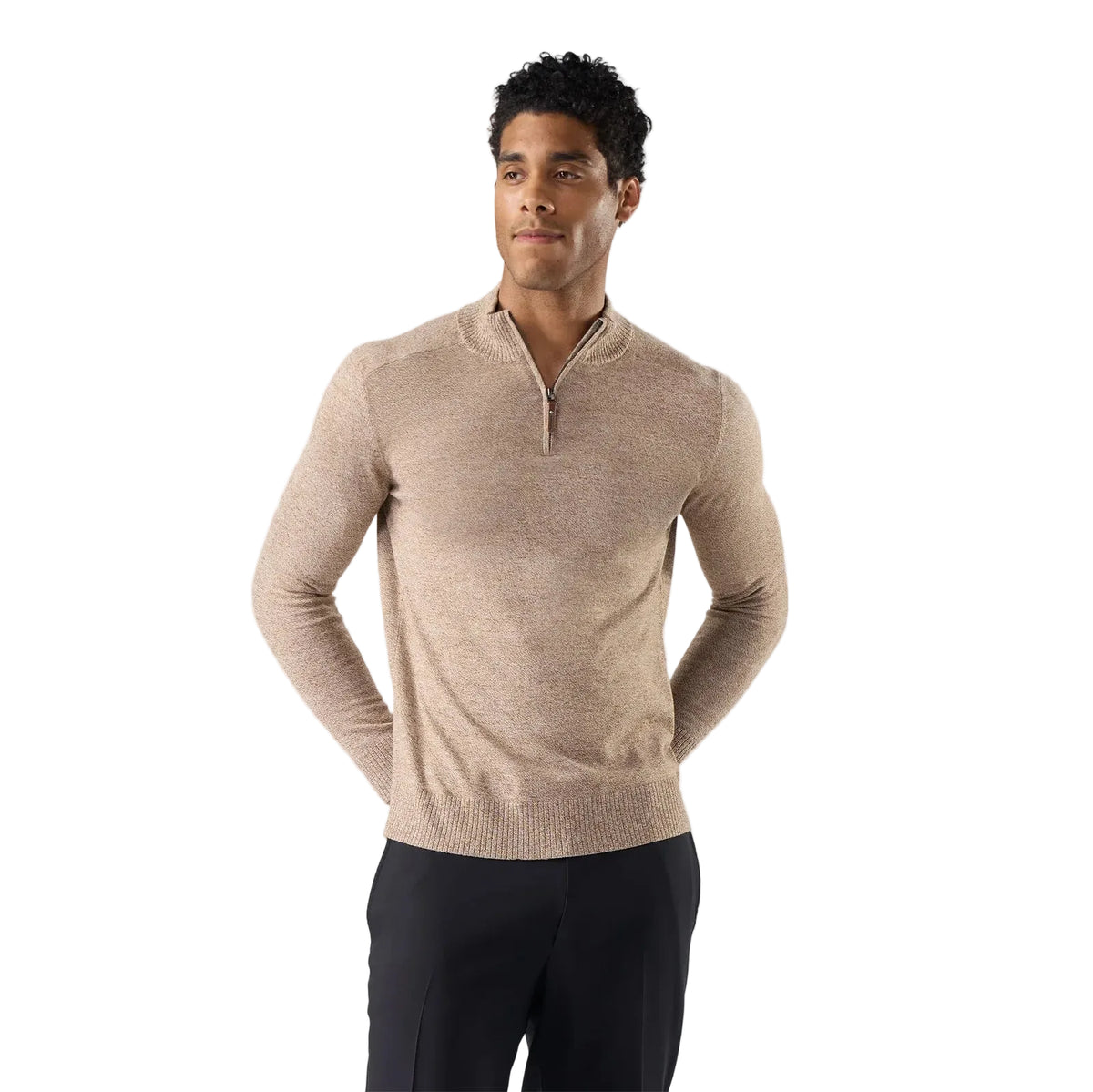 sw002845
SMARTWOOL CHANDAIL À MANCHES LONGUES SPARWOOD 1/4 ZIP - HOMME - MOCHA HEATHER EARL/R47
