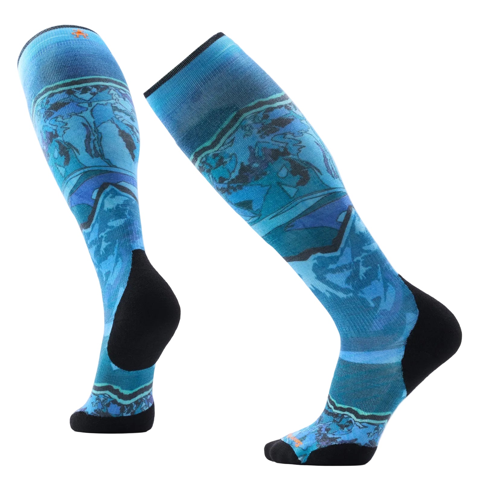 sw003125
SMARTWOOL BAS SKI TARGETED CUSHION STORM PEAK PRINT OTC - HOMME - NIGHTFALL BLUE/P43