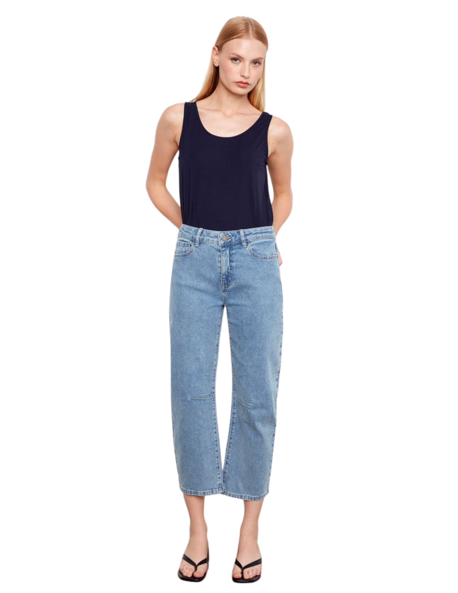c5775
Charlie B Pantalon - Femme - BLEU DENIM