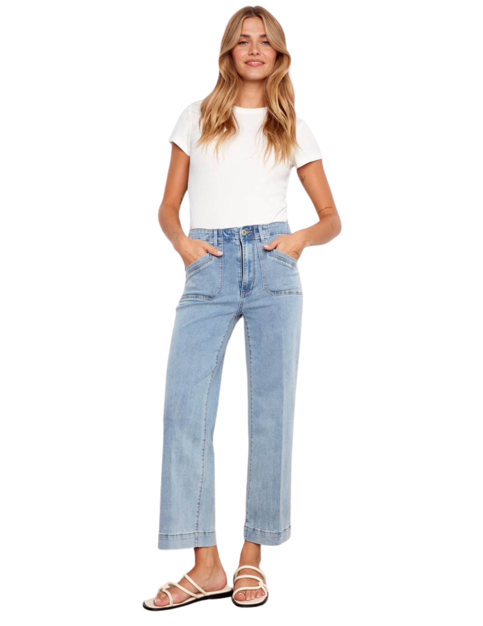 c5660r
Charlie B Pantalon - Femme - INDIGO