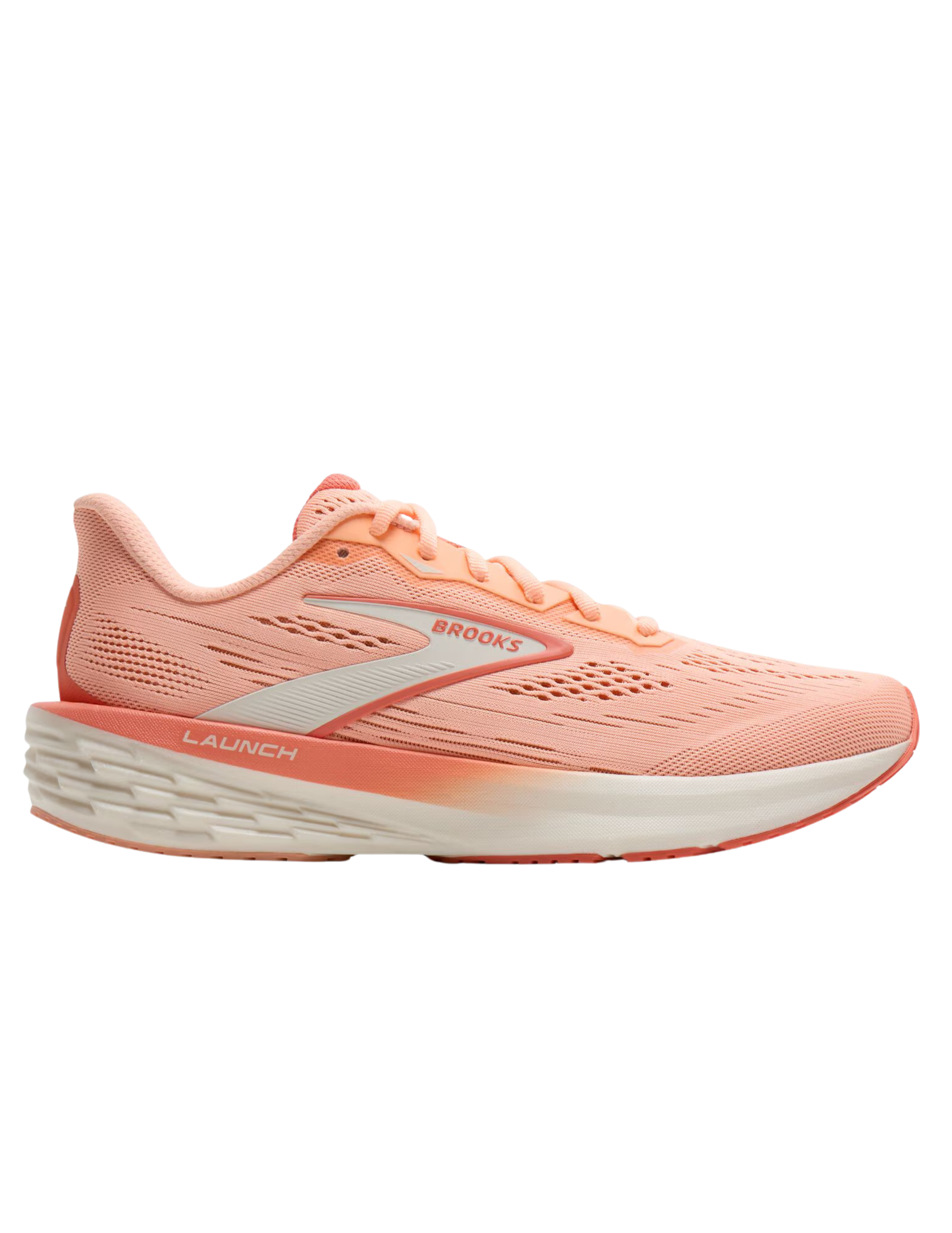 120471
BROOKS CHAUSSURES DE COURSE SUR ROUTE LAUNCH 12 - FEMME - PEACH/COCONUT/PEACH ECHO