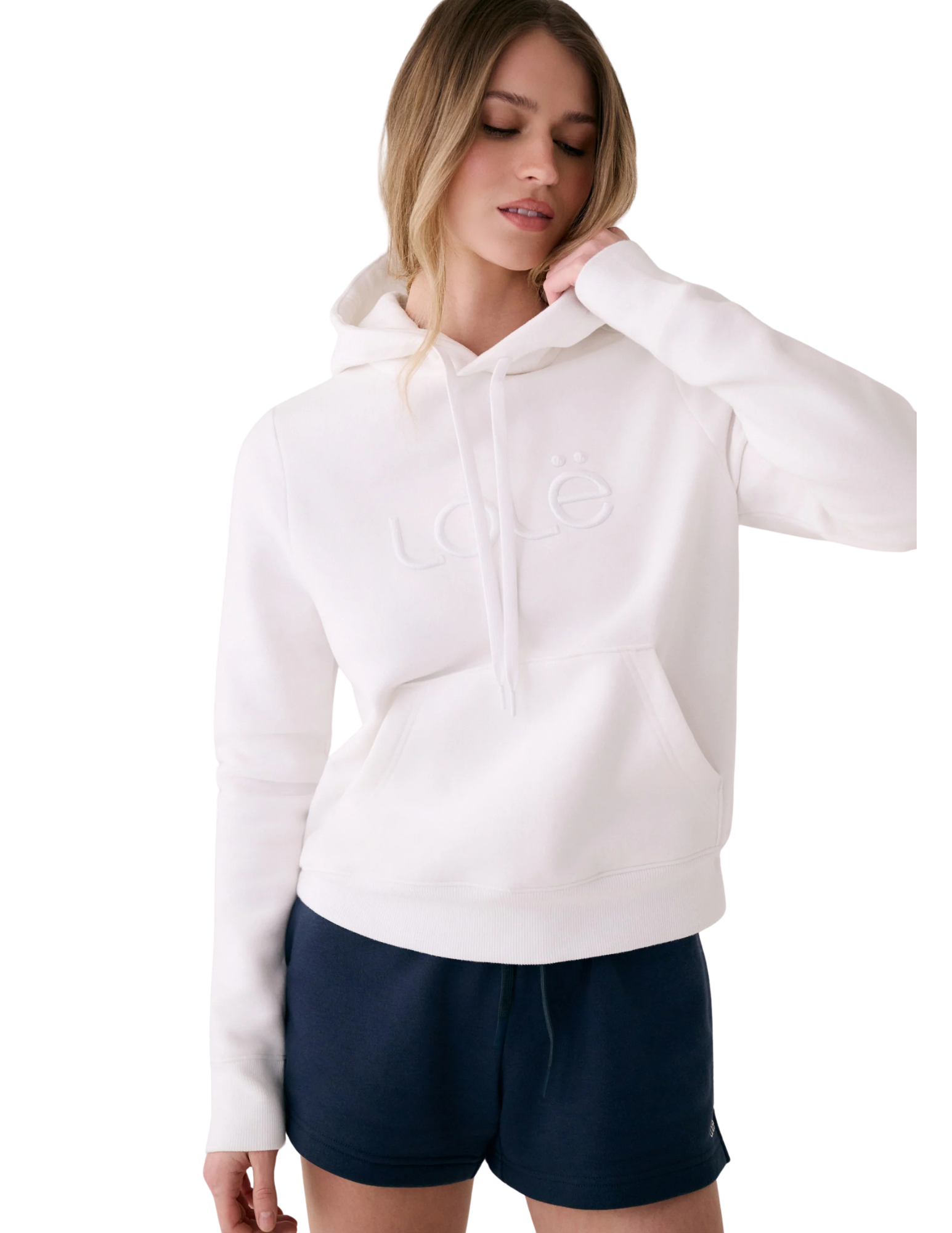 lsw4712
LOLË CHANDAIL A CAPUCHON ICON PULLOVER - FEMME - WHITE