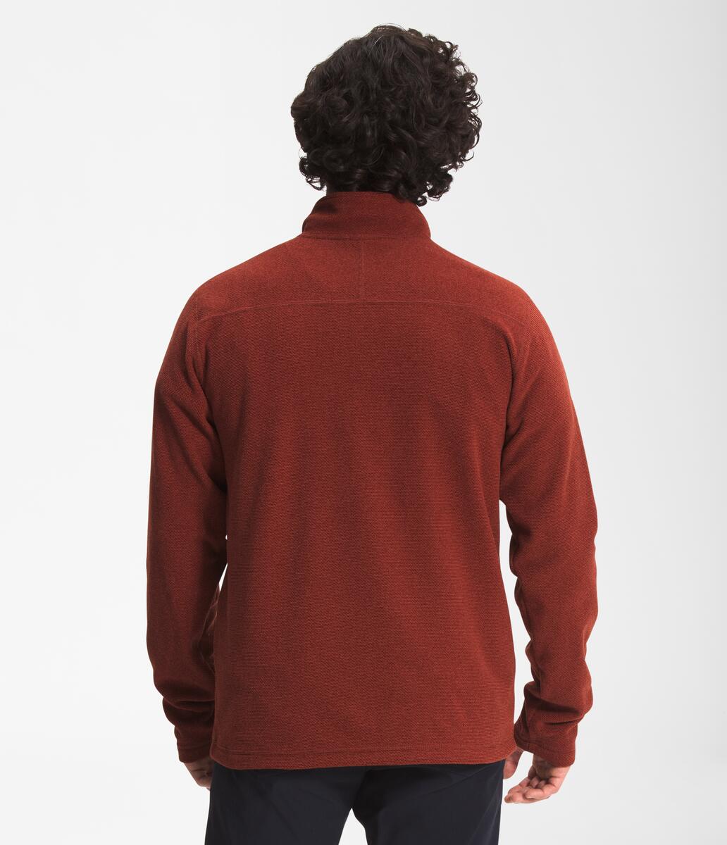 The North Face Chandail 1/4 Zip Textured Cap Rock - Homme