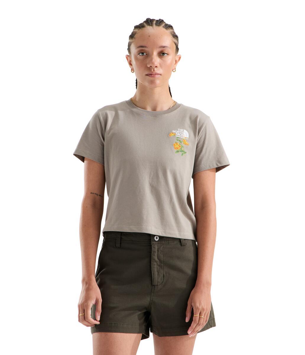 THE NORTH FACE T-SHIRT FLORA EMBRO - FEMME
