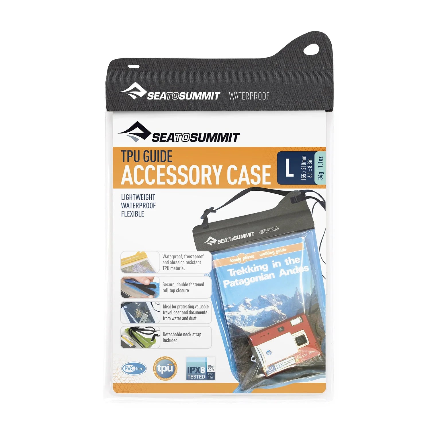 383
Sea To Summit TPU Accessory Case Large 6¨X 8.5¨ - NOIR