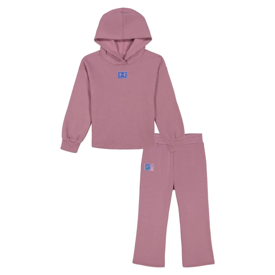 uafhi52r
Under Armour Rival Flare Set 4-6X - Enfant - PINK ELIXIR
