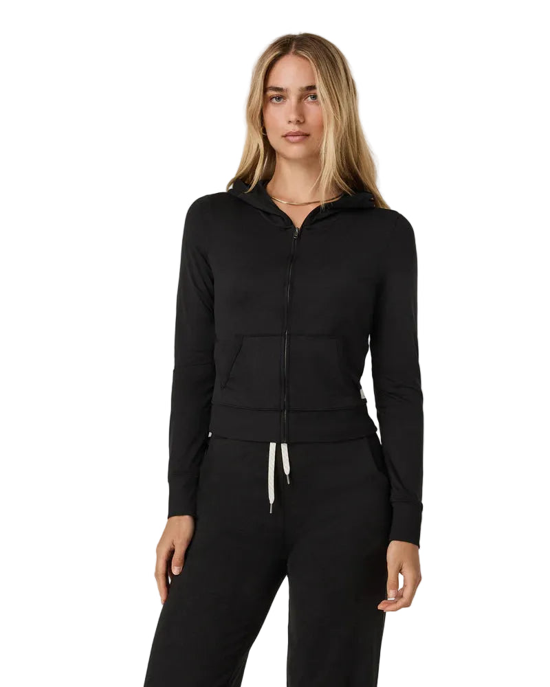 vw2084
VUORI CHANDAIL À CAPUCHON HALO MINI FULL ZIP - FEMME - BLACK HEATHER