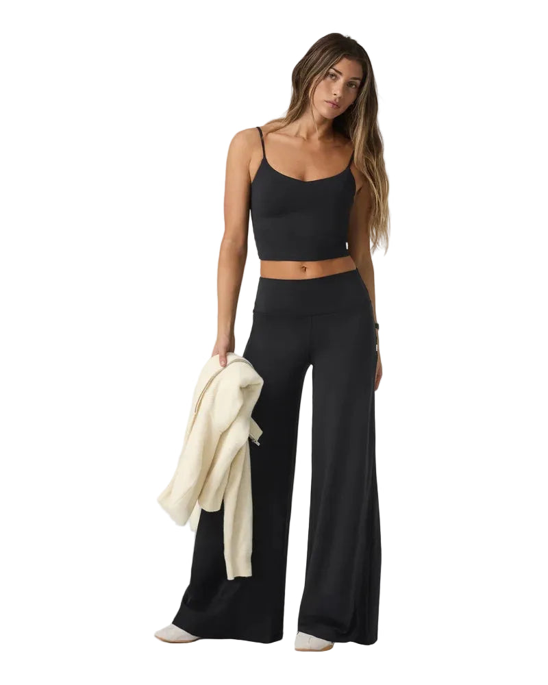 vw4463
VUORI PANTALON HALO EASY WIDELEG - FEMME - SOLID BLACK