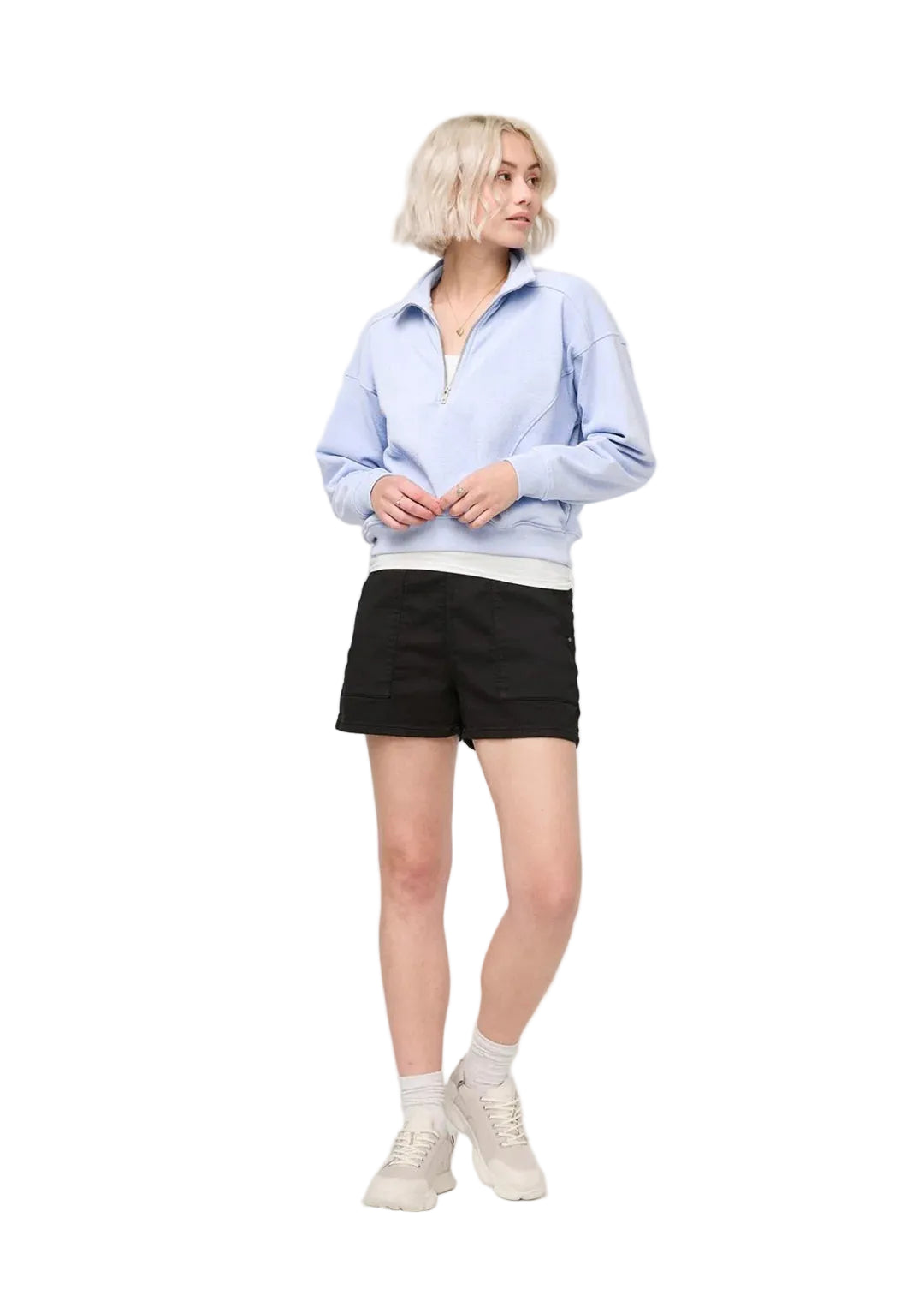 wsnr1109
DU/ER SHORT NO SWEAT HARBOUR - FEMME - NOIR