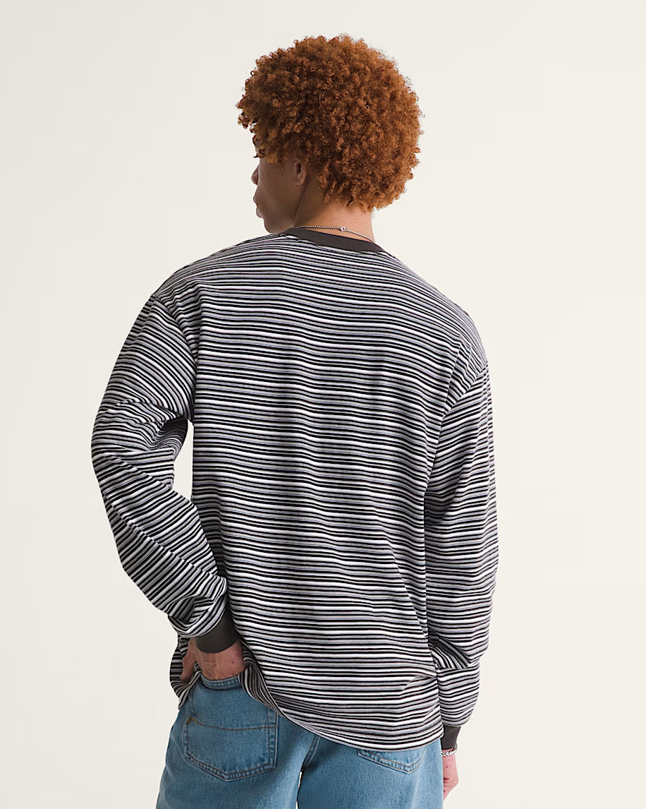 VANS CHANDAIL À MANCHES LONGUES WESLEY STRIPE - HOMME