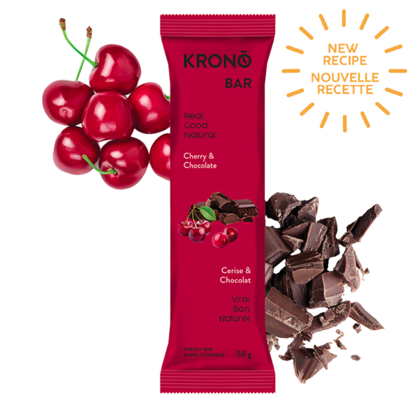 Krono Barres Énergétiques Cerise Chocolat 877974001278 - ROUGE