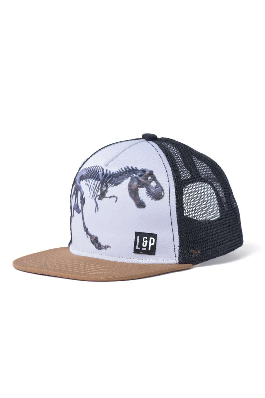 L&P Apparel Casquette Snapback Dino - Enfant 101101 - NOIR CARAMEL