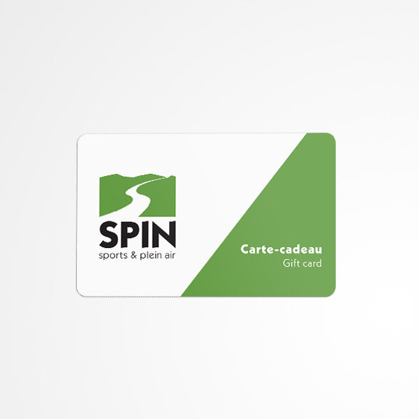 Carte-cadeau Spin sports & plein air