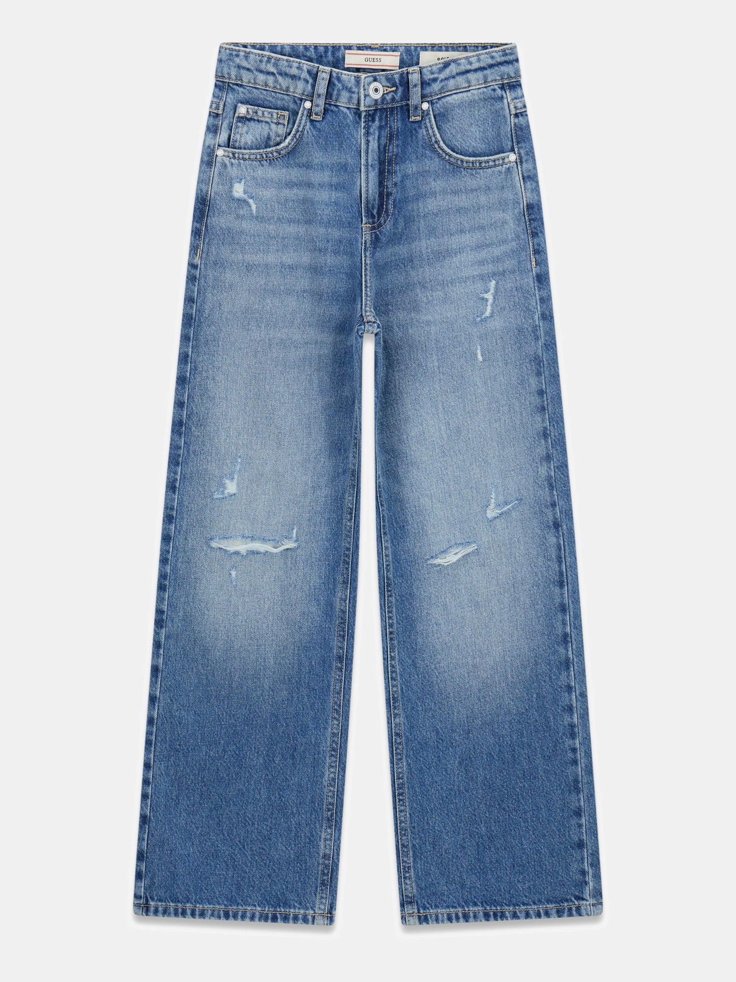 j6ya01d1375
GUESS PANTALON JEAN RIGIDE 8-16 ANS - ENFANT - CORN FLOWER BLUE WASH