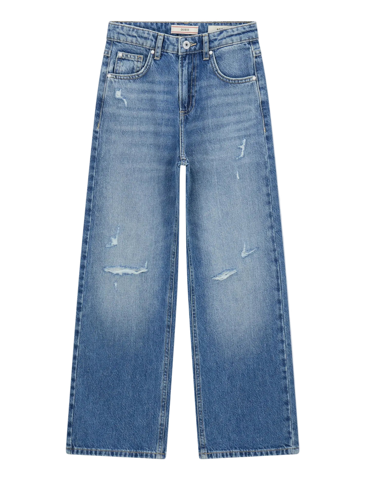 j6ya01d1375
GUESS PANTALON JEAN RIGIDE 8-16 ANS - ENFANT - CORN FLOWER BLUE WASH