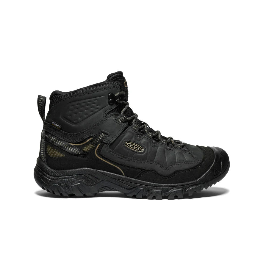 Keen Bottes De Randonnée Targhee IV Mid Waterproof 1029825 - TRIPLE BLACK