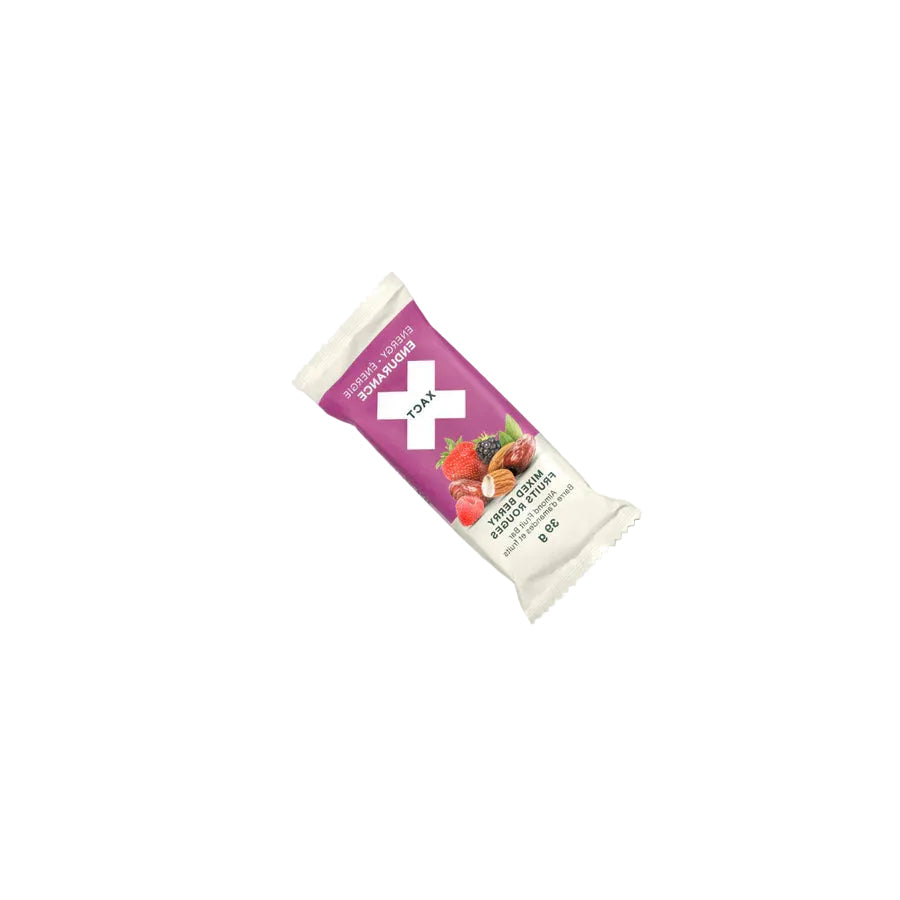 840853041023
XACT BARRES ÉNERGÉTIQUES D'AMANDES ET FRUITS - FRUITS ROUGES - ASSORTIE