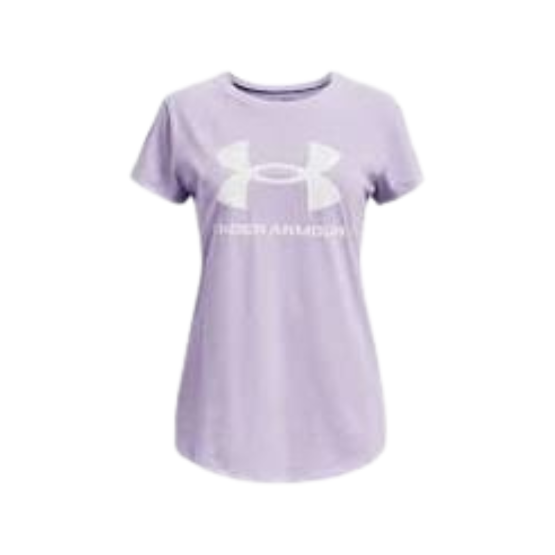 Under Armour T-Shirt Sportstyle Logo - Enfant 1361182 MAUVE