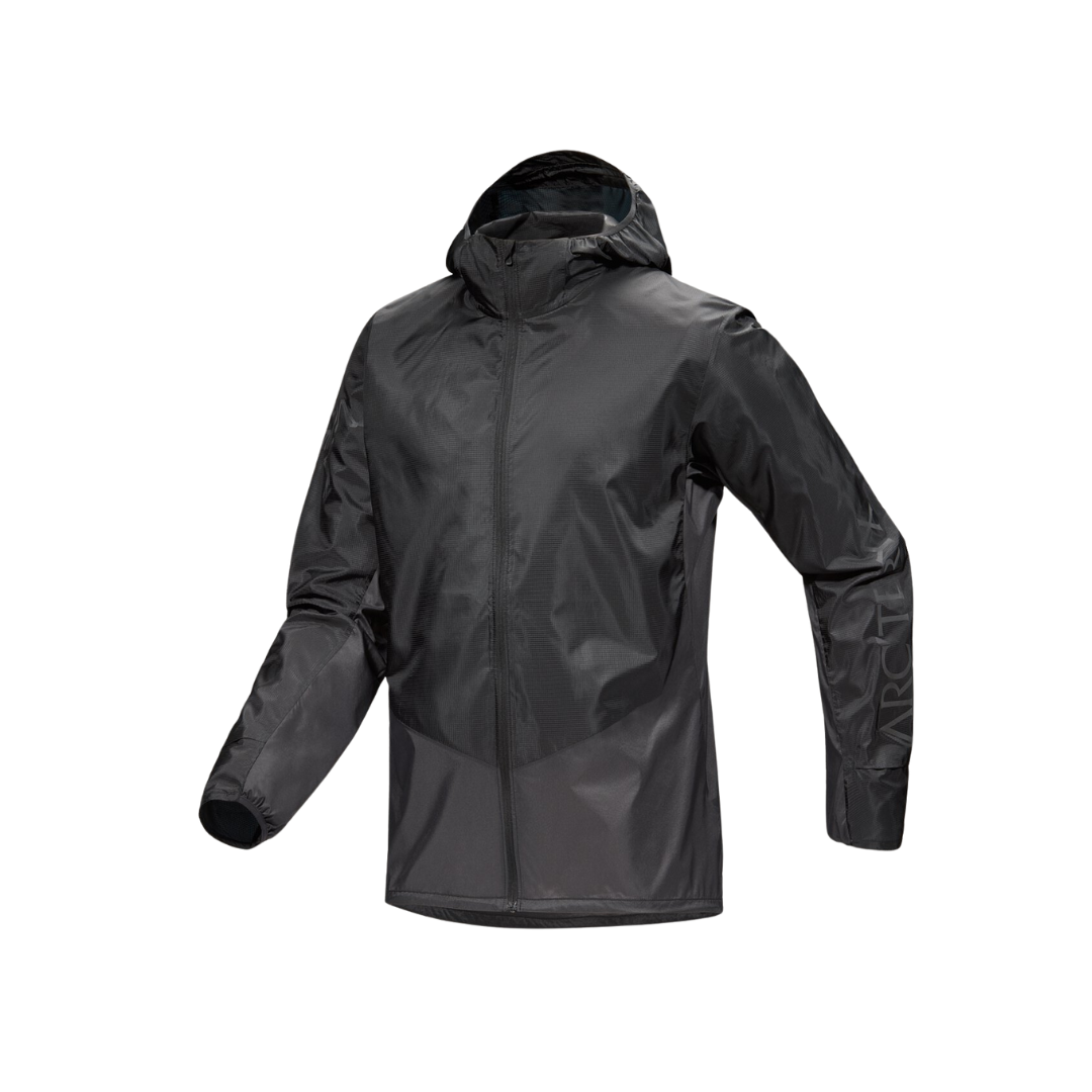 Arcteryx Veste À Capuche Norvan Windshell - Homme x000007748 NOIRE/GRAPHITE