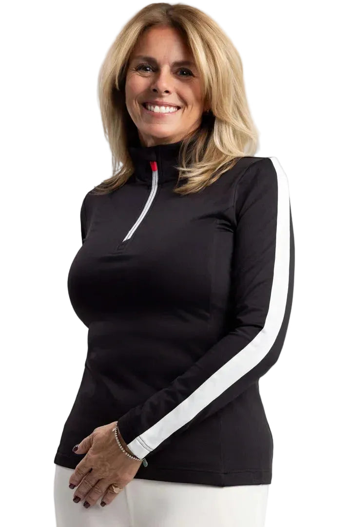oh26702
OHSHO CHANDAIL À MANCHES LONGUES ISABELLA 1/2 ZIP - FEMME - NOIR
