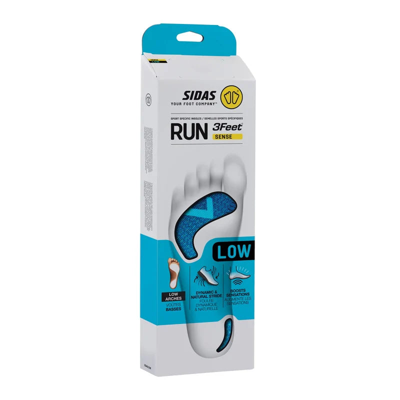 Sidas Semelles 3 Feet Run Sense Low Running Insoles - Unisexe