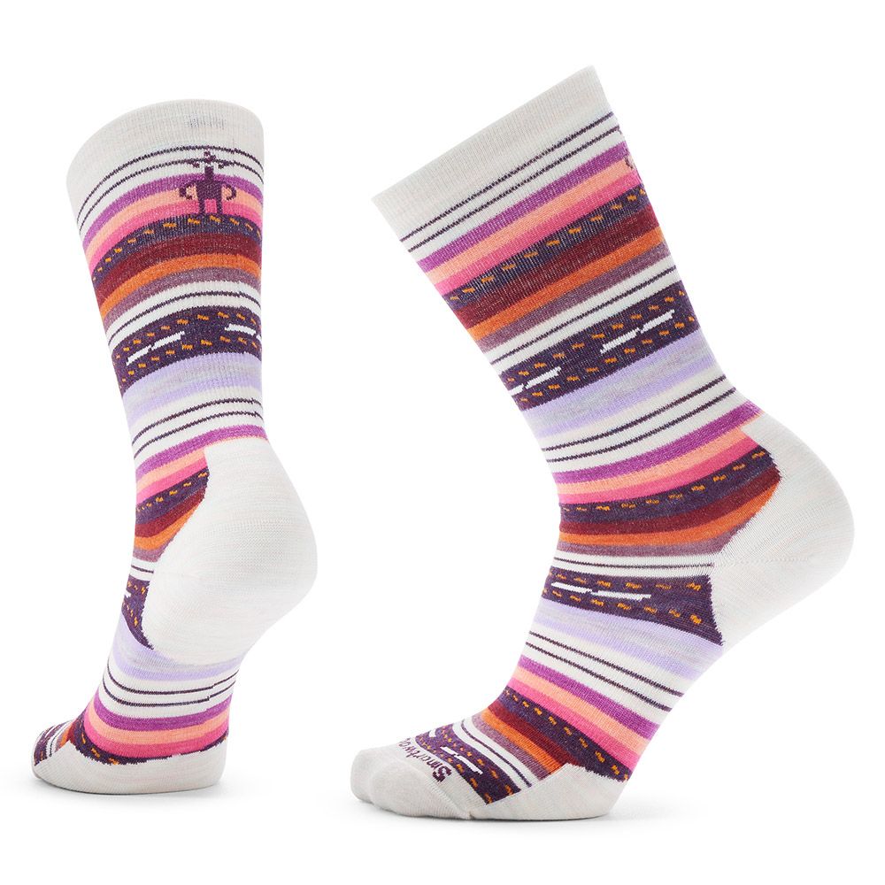 Smartwool Bas Evy Margarita Crew - Femme sw002091-1 - MOONBEAM