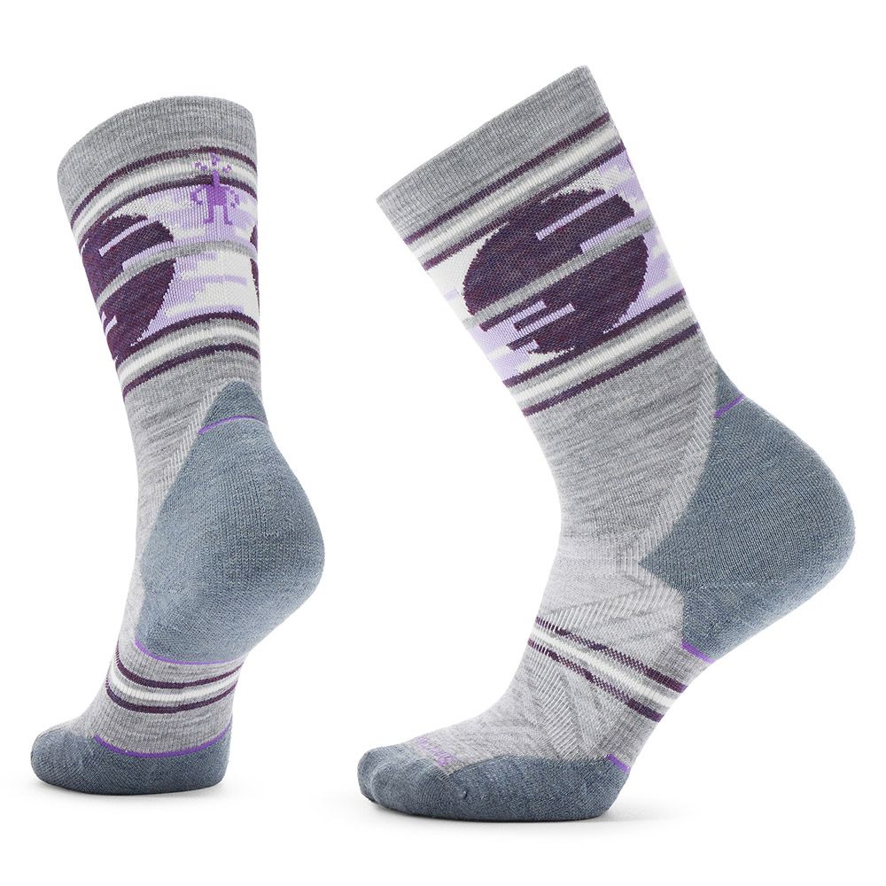 Smartwool Bas Trail Run Targeted - Femme sw002275 - LIGHT GRAY