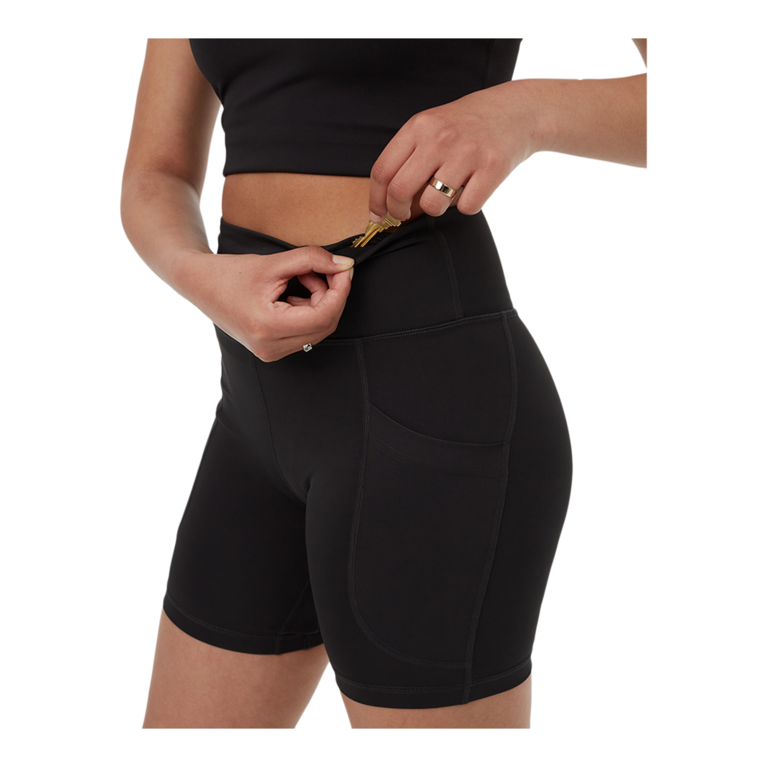 Tentree Short InMotion Pocket Bike - Femme