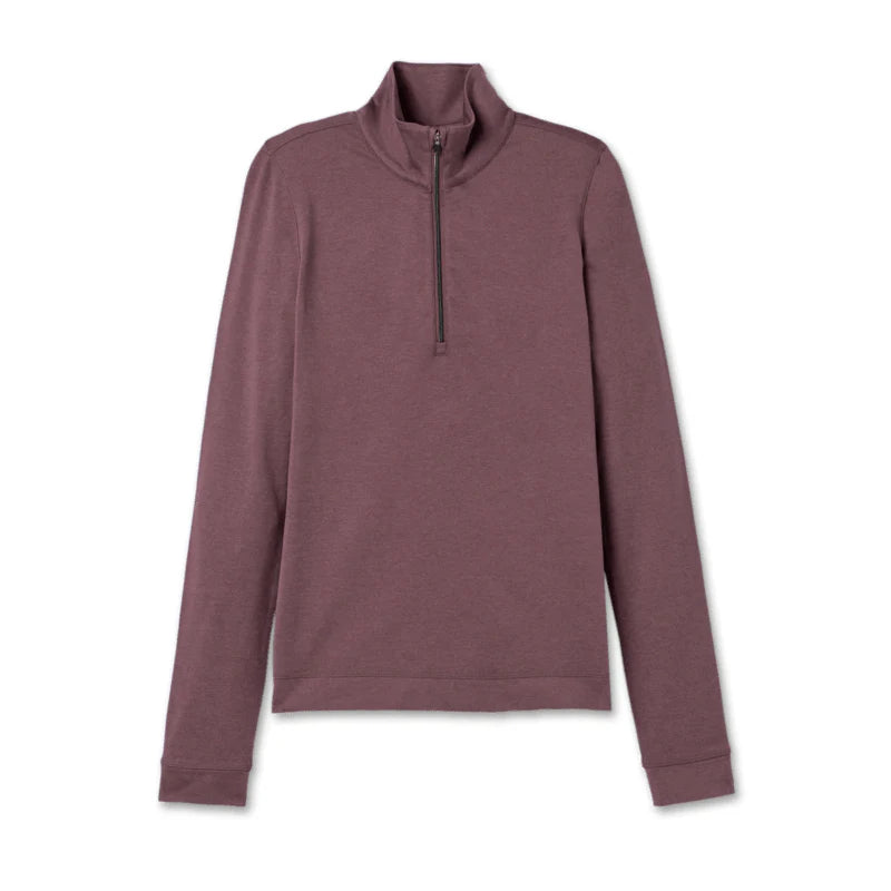 vw284
Vuori Chandail À Manches Longues Halo Essential Half Zip - Femme - ELDERBERRY HEATHER