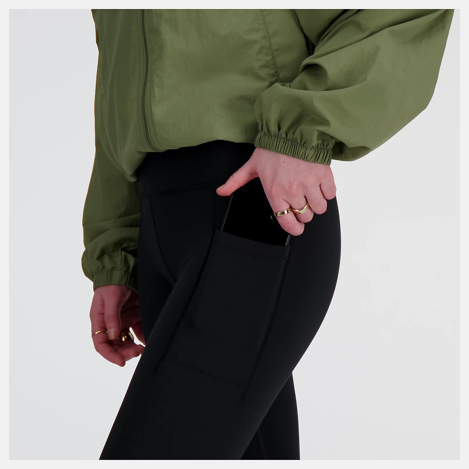 New Balance Legging Sleek Pocket High Rise - Femme