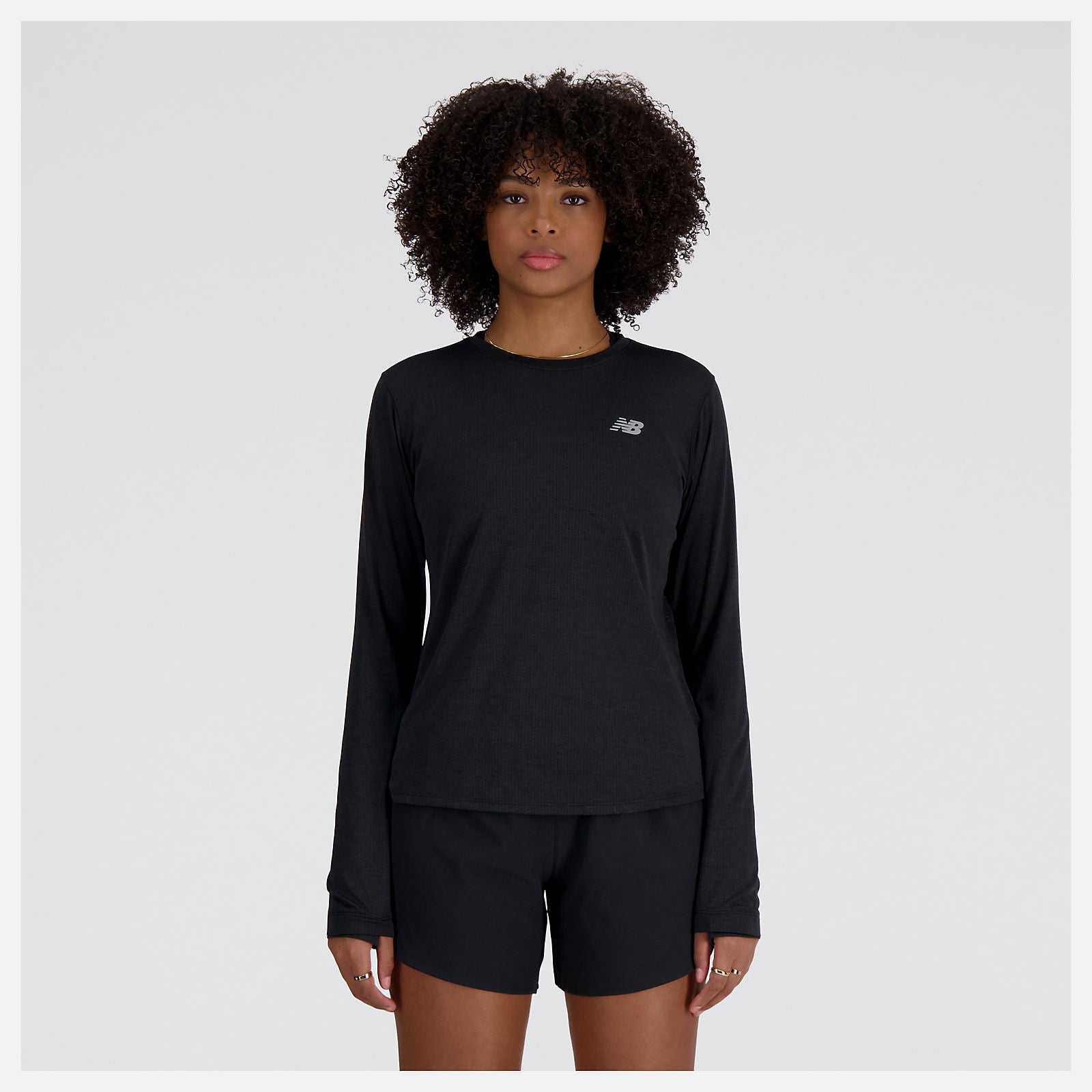 New Balance Chandail À Manches Longues Athletics - Femme