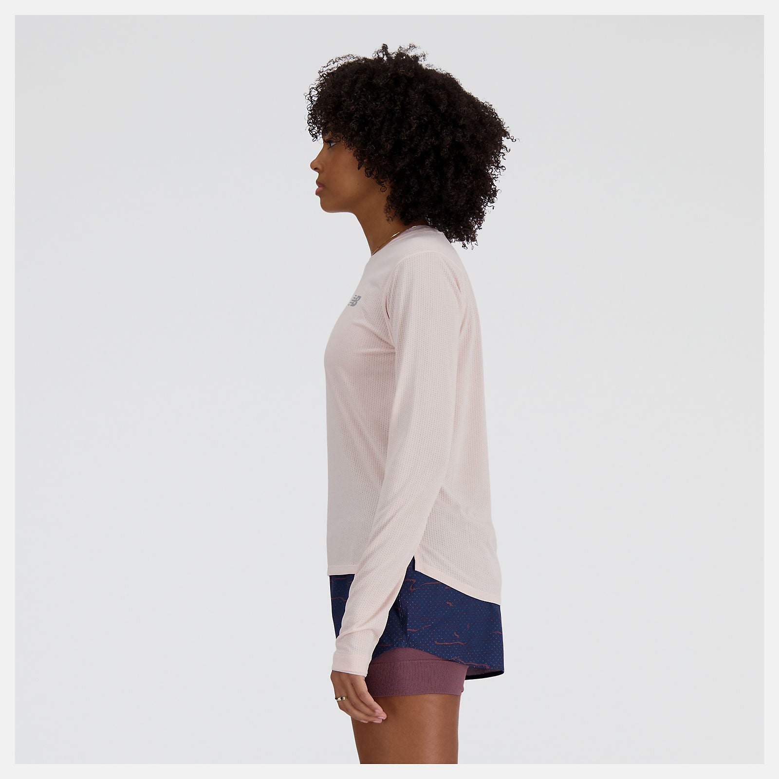 New Balance Chandail À Manches Longues Athletics - Femme