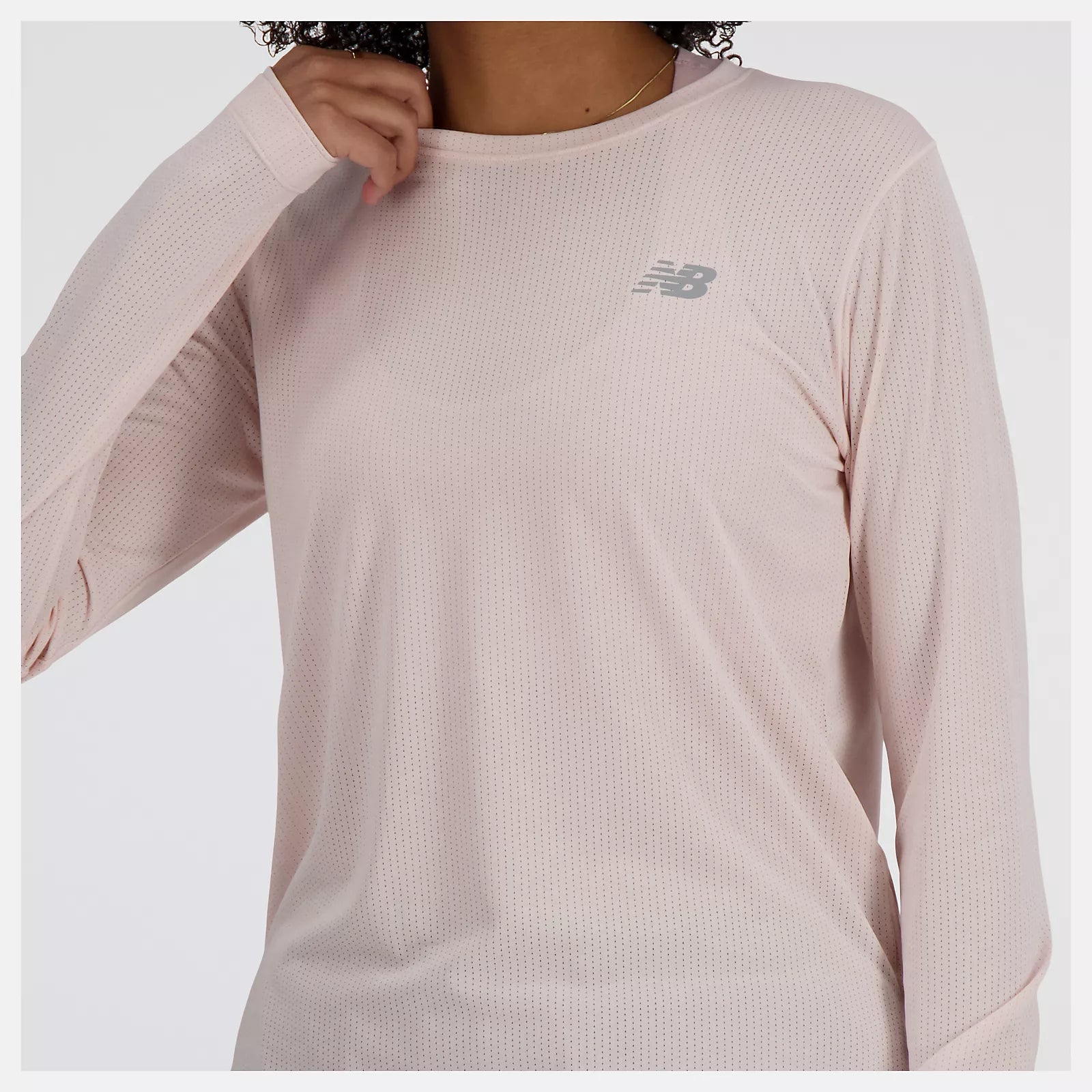 New Balance Chandail À Manches Longues Athletics - Femme